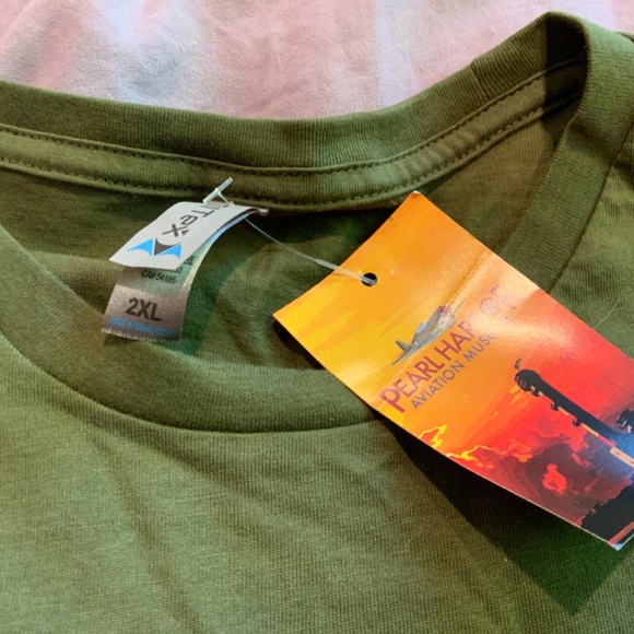 Pearl Harbor Aviation Museum P-40 Warhawk T-Shirt 2XL - Picture 3 of 4